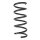 Suspension Spring Rear Axle Coil spring with constant wire diameter SPIDAN for FIAT Panda
