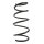 Suspension spring front axle coil spring Ø171mm SPIDAN for e.g. TOYOTA Avensis