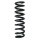 Suspension Spring Rear Axle Coil spring with constant wire diameter SPIDAN for e.g. BMW 4 Gran Coupe