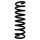 Suspension spring front axle coil spring Ø112mm SPIDAN for e.g. NISSAN
