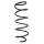 Suspension Spring Front Axle Coil spring with constant wire diameter SPIDAN for ALFA ROMEO Giulietta