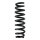 Suspension Spring Rear Axle Coil spring with constant wire diameter SPIDAN for e.g. BMW 3er Touring