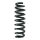 Suspension Spring Rear Axle Coil spring with constant wire diameter SPIDAN for e.g. BMW 3er Touring