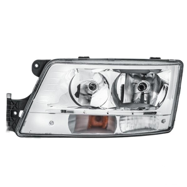 Main headlamp left 24 V PY21W Halogen HELLA