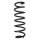 Suspension Spring Rear Axle Coil spring with constant wire diameter SPIDAN for e.g. BMW X3