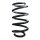 Suspension Spring Rear Axle Coil spring with constant wire diameter SPIDAN