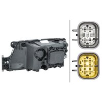Main headlamp right 24 V PY21W Halogen HELLA