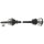 Drive shaft 498mm with nut SPIDAN for ALFA ROMEO 147