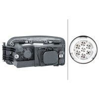 Main headlamp right 24 V H7/H7 halogen HELLA