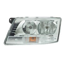 Main headlamp left 24 V PY21W Halogen HELLA