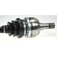 Drive shaft 606mm with nut SPIDAN for OPEL VECTRA C