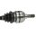 Drive Shaft 606mm M24x1.5 Ø 91mm SPIDAN for e.g. OPEL Signum