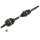 Drive Shaft 864mm M20x1.5 Ø 84mm SPIDAN for e.g. RENAULT Clio