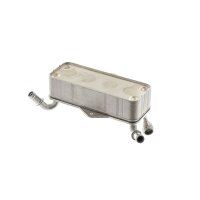 Oil cooler automatic fins soldered 212 mm - 80 mm MAHLE for e.g. AUDI A6