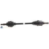 Drive shaft 662mm with nut SPIDAN for DACIA LOGAN MCV