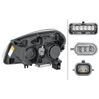 Main headlamp right 12 V D2R Halogen HELLA for NISSAN...