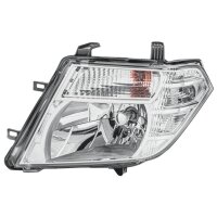 Main headlamp left 12 V H4 halogen HELLA for NISSAN NP300...