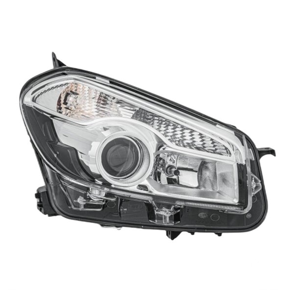 Main headlamp right 12 V D1S/H7 Xenon HELLA for e.g. NISSAN Qashqai +2 I