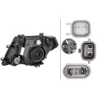 Main headlamp right 12 V PY21W Halogen HELLA for NISSAN...