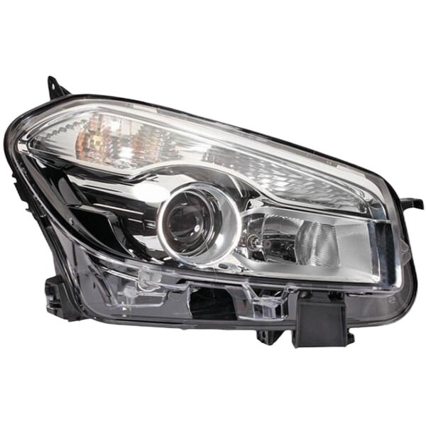Main headlight right 12 V PY21W Xenon HELLA for e.g. NISSAN Qashqai +2 I