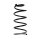 Suspension spring front axle coil spring Ø151mm SPIDAN