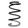 Suspension spring front axle coil spring Ø176mm SPIDAN for e.g. MITSUBISHI ASX