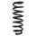 Suspension spring front axle coil spring Ø102mm SPIDAN for BMW X6