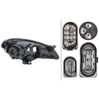 Main headlight left 12 V PY21W Halogen HELLA for SEAT Mii...