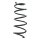 Suspension spring front axle coil spring Ø139mm SPIDAN