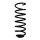 Suspension spring rear axle coil spring Ø119mm SPIDAN