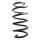 Suspension spring front axle coil spring Ø167mm SPIDAN