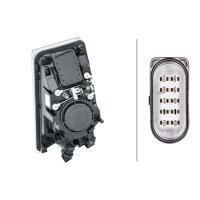 Main headlamp right 24 V PY21W Halogen HELLA