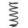 Suspension spring rear axle coil spring Ø104mm SPIDAN for e.g. MINI Mini