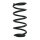 Suspension spring rear axle coil spring Ø105mm SPIDAN for e.g. MINI Mini