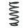 Suspension Spring Rear Axle Coil spring with constant wire diameter SPIDAN for MINI Mini Clubman
