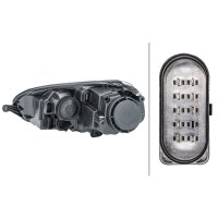 Main headlight right 12 V W5W halogen HELLA for VW Golf V...