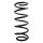 Suspension spring rear axle coil spring Ø122mm SPIDAN for e.g. KIA Soul