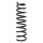 Suspension spring rear axle coil spring Ø89mm SPIDAN for e.g. HYUNDAI i30