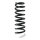 Suspension spring rear axle coil spring Ø100mm SPIDAN for HYUNDAI iX35 and others