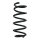Suspension spring rear axle coil spring Ø112mm SPIDAN for e.g. MINI Mini