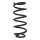 Suspension spring rear axle coil spring Ø112mm SPIDAN for e.g. MINI Mini