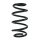 Suspension spring rear axle coil spring Ø125mm SPIDAN for MERCEDES and others