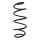 Suspension spring front axle coil spring Ø167mm SPIDAN for e.g. MERCEDES