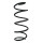 Suspension spring front axle coil spring Ø152mm SPIDAN