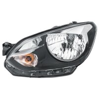 Left main headlight 12 V PY21W Halogen HELLA for VW UP!