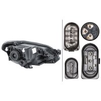 Left main headlight 12 V PY21W Halogen HELLA for VW UP!