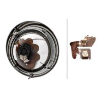 Hauptscheinwerfer rechts Glühlampen-Technologie HELLA für VW KAEFER Cabriolet o