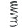 Coil spring rear axle Ø124mm SPIDAN for e.g. CITROËN DS5