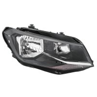 Main headlamp right 12 V H21W FF HELLA for VW Caddy...