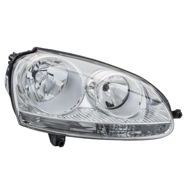 Main headlight right 12 V W5W halogen HELLA for VW Golf V and others